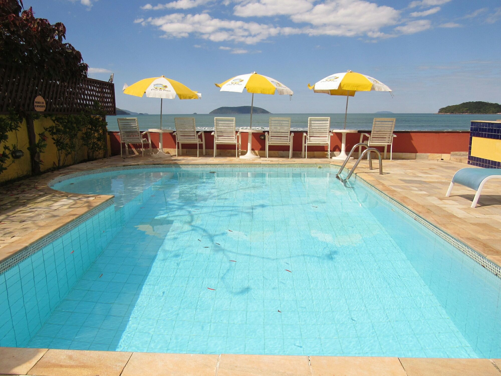 Pousada Casa Na Praia ウバトゥバ エクステリア 写真